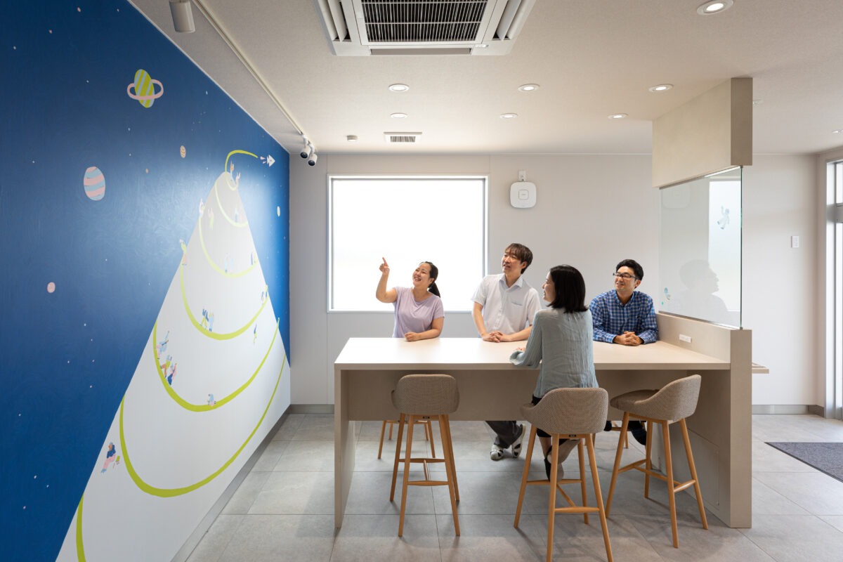 テガラのエントランス